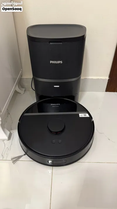للبيع مكنسة روبوت Philips HomeRun 3000 Series Aqua XU3100/01 مع محطة الشحن والتفريغ الذاتي 2