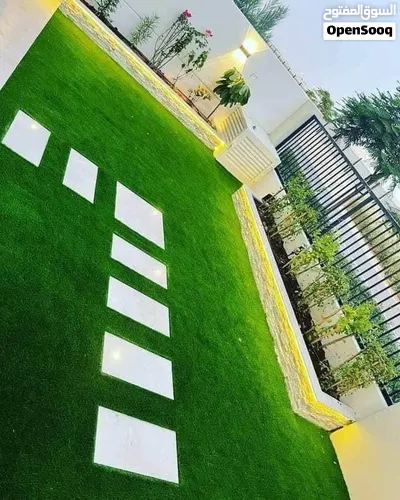 Artificial grass (Fake grass) and Nature grass for the garden, balcony and backyard 3