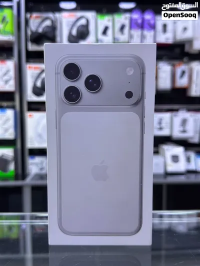 iPhone 17 pro max (512GB) SIM ايفون 17 برو ماكس مدخل خط (512 جيجا) وارد هونك كونك بكفالة الوكيل الرس 3