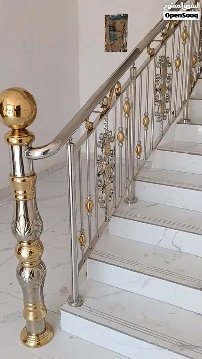 دربزين استانلس ستيل سلم وبلاكونات استانلس 2