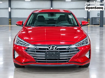 هيونداي النترا 2020 SEL للبيع بدون حوادث تذكر حمراء اللون 2