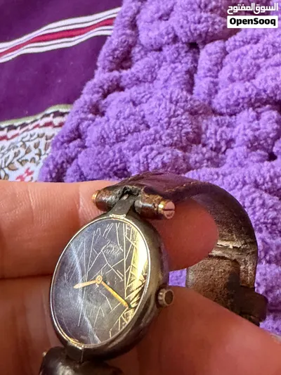 Cartier unique burgundy spider dial Musde ladies dainty vintage watch 3