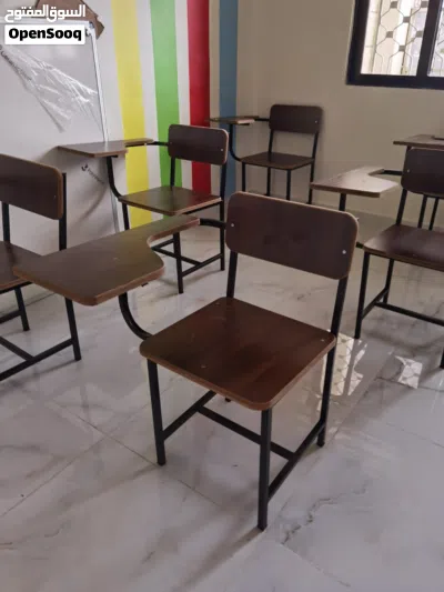 تفصيل كراسي محاضرات مع ركاية ودروج مدرسية. طاولات تركية 3