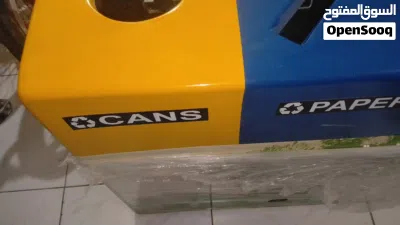 صندوق قمامة مقسم لثلاثة أقسام 4