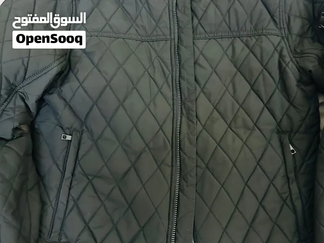 جاكيت ZARA MAN رجالي زيتى مبطن مقاس XL