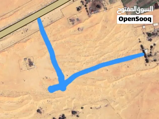 للبيع عزبه الفقع على الشارع القار موقع مميز