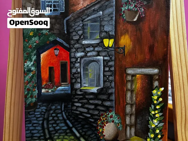 Acrylic painting