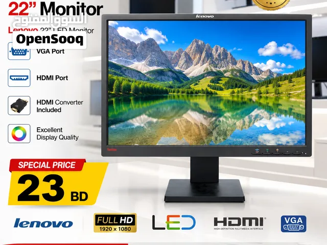 Lenovo 22 LED HDMI Monitor Call / WhatsApp