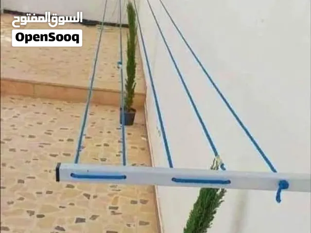 منشر حائطي بالقاعدة 6Kg يجيك معاه حبل طولة 3 متر  ومسامير لثبيت القاعدة في الحيط