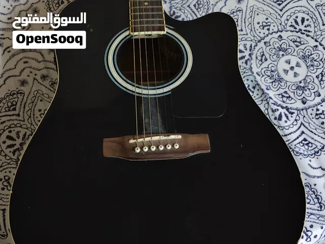 Aria AW-15CEBK Acoustic-Electric Guitar – Black