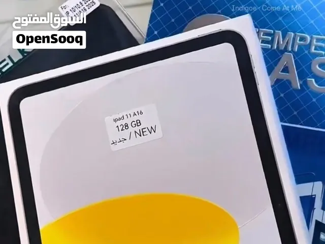 ايباد 11 A16 ذاكرة 128 جيجا جديد بسعر مميز جدا مع الاكسسوار