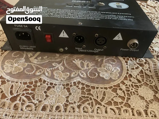اغراض للبيع متر بوش وجهاز تحكم بستائر الإضاءة Dmx512