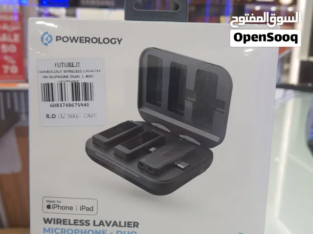 Powerology Wireless lavalier microphone for mobile phone