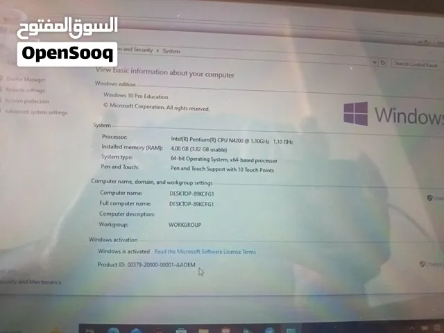 لابتوب hp شاشة لمس