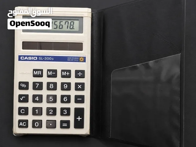 آلة حاسبة كاسيو أصلية قديمة CASIO