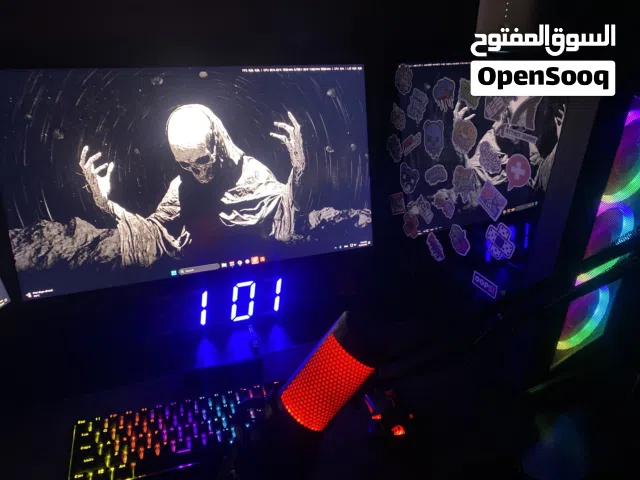 للبيع بي سي و شاشه 120 هيرتز 26 بوصه كرت الشاشه 1660 سوبر i5 جيل 10