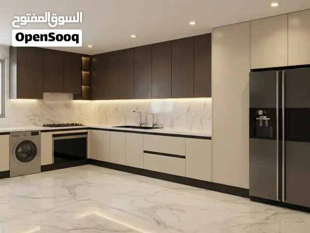 تصميم وتصنيع وتركيب مطابخ وخزائن مخصصة في مسقط  رشا ديزاين اقرا الوصف كامل
