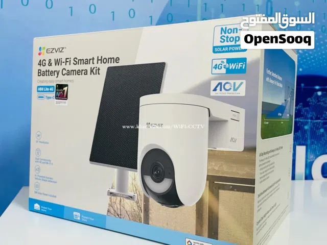 كاميرا EZVIZ خارجية 4G + WiFi بالطاقة الشمسية