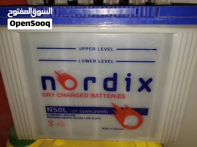 بطاريه Nordix الاصلي ابو 50 للبيع مستخدم نظييييف جدا جدا شبه جديد.