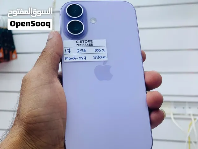 iPhone 17 -256 GB - 100% Battery - Great and best phone- Apple warranty till March 2027