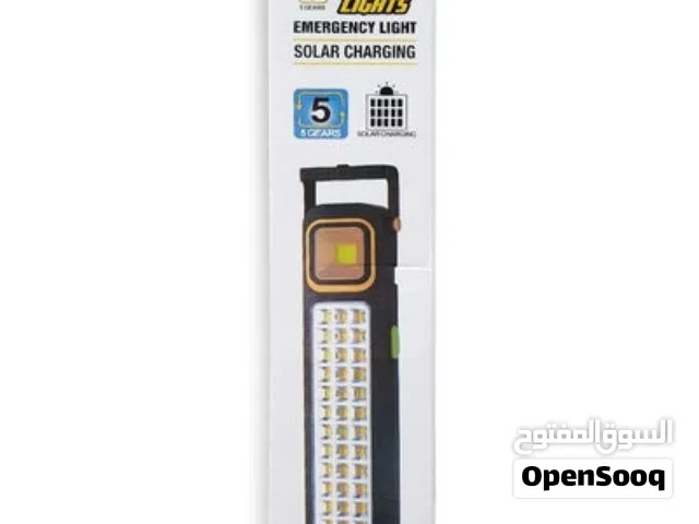 مصباح الطوارئ LED HEL-6866T شحن أو الطاقة الشمسية