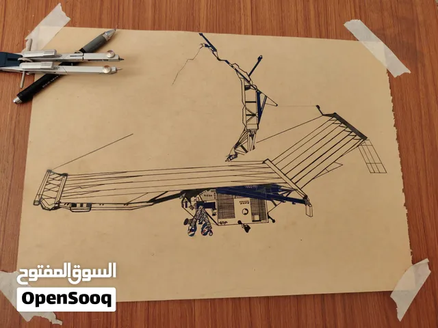 رسم يدوي 100٪ تلسكوب جيمس ويب