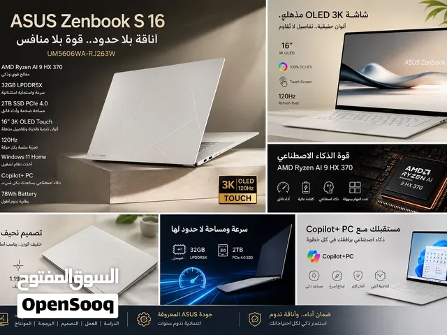 Asus zenbook s16