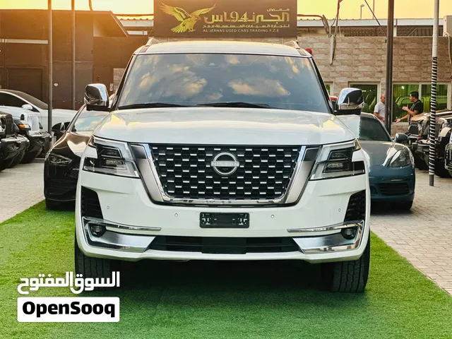 نيسان باترول بلاتينيوم فل أوبشن 2020  خليجي  119,000 كم Nissan Patrol Platinum Full Option 2020