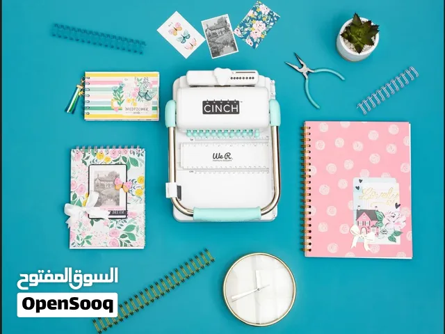بكج صناعة وتجليد الدفاتر والأجندات Cinch V2 من الماركة الأمريكية We R Memory Keepers، أصلي وجديد
