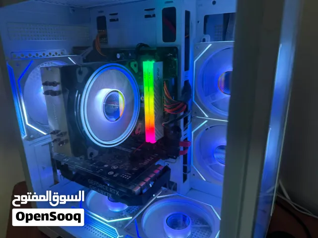 جهاز كمبيوتر جيمنج شبه جديده استخدام3 أشهر عليه وندوز جديد المواصفات RTX3050 6G I5 9500 16RAM 500HDD