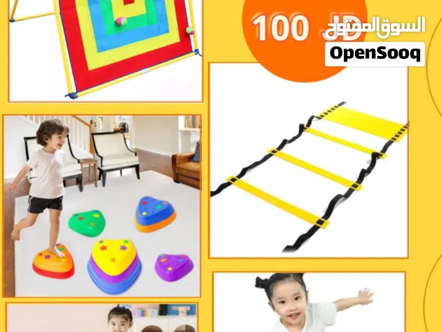 بكج العاب التوازن والتلي ماتش للحضانات ورياض الأطفال. متوفر خدمة التوصيل لجميع المحافظات