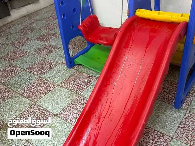 لعبة اطفال مرجوحه و زحلوقه  بحاله ممتازه
