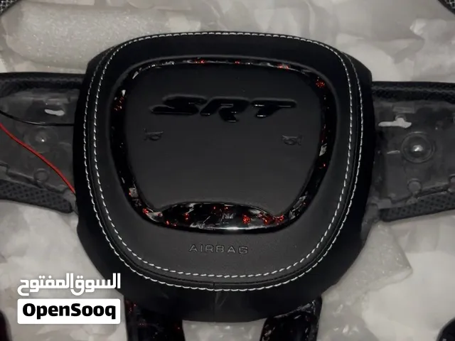 Forged carbon fibre LED SRT steering wheel