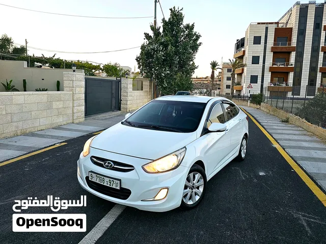 هونداي اكسنت  2016 كوري اوتماتيك فل اضافات عداد 71 اصلي
