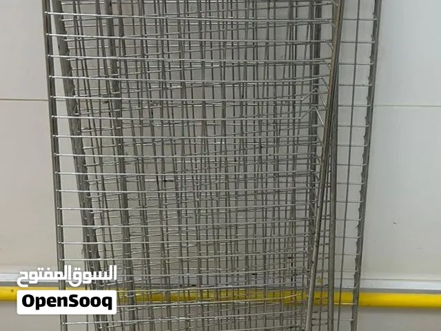 stainless-steel wire rack, sheet-pan rack, or speed rack.