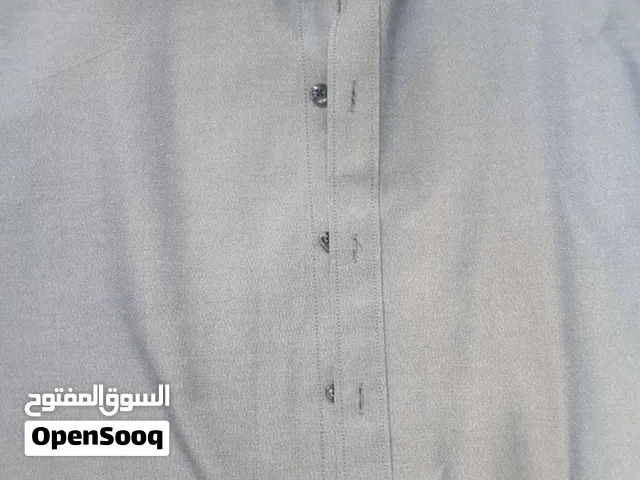 قميص لون سكني غامق بأكمام طويلة للبيع  ربيعي خريفي