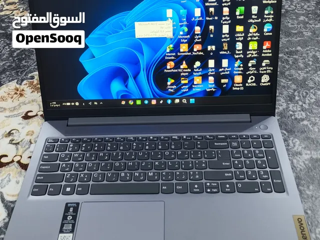 لابتوب Lenovo IdeaPad Slim 3 15IRH8 للبيع الجهاز استعمال 10 اشهر استخدام نضيف وخفيف