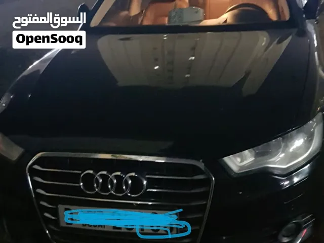 2015 Audi A6 Sedan GCC Specs - Black Used Car with Leather Interior and Advanced Features