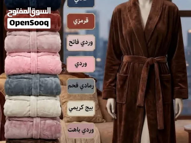 ارواب حمام عوني برنس نسائي ورجالي خامات ممتازه وسريعه التنشيف