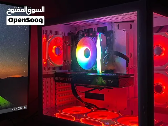 سيت اب كامل يشمل ( بيسي جيمنج و شاشه و ماوس باد و كيبورد ) نظيف و قوي و بسعر مناسب