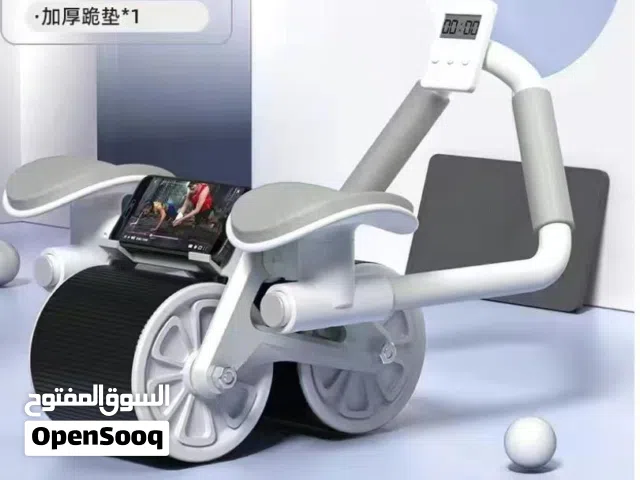 جهاز عجلة تدريب عضلات البطن التلقائيه