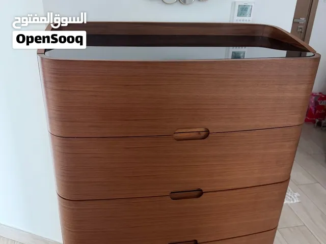 Wooden Chest of Drawers with Mirror