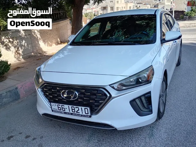 هونداي ايونك هايبرد 2021  مواصفات امريكيه  جمرك جديد 10/2025 دخلت الاردن ماشيه 150 الف كيله