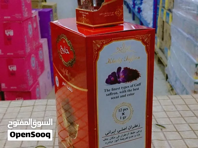 زعفران إيراني، جودة ممتازة، أصلي، أي كمية ترغبون بها، يمكنني إرسالها إليكم، عُمان، البريمي