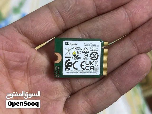 هارد نوع هاينكس ssd m.2 ذاكرة 512 الجيل الرابع قصير (اقره الوصف )..
