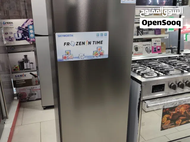 عرض نااار على فريزر سكاي وورث 6 جوارير سلفر ستانلس ستيل 197 لتر توفير A++