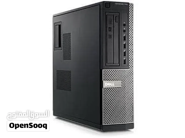 كيسة كمبيوتر DELL ديسكتوب 7010/بحالة جيدة جيدا  معالج انتل جيل تالت/رام 10جيجا // كارت شاشة خارجى ني