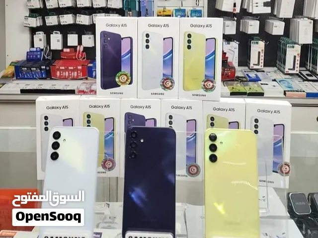 جهاز مستعمل اخو الجديد  Samsung A15 رام 8  جيجا 128 متوفر توصيل هدية كفر ولزقة وشاحن الاصلي