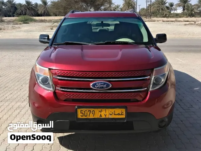 Ford Explorer 2014 red  فورد إكسبلورر 2014 احمر