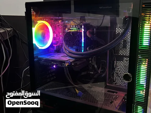 للبيع PC قوي جدًا — PC Gaming / Editing i9-12900F + RTX 3060 12GB + 48GB RAM + 1TB NVMe RGB Gaming